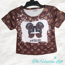 Load image into Gallery viewer, Designer Inspired Mom Life Kid Life T-shirts