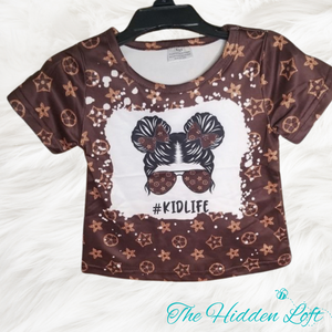 Designer Inspired Mom Life Kid Life T-shirts