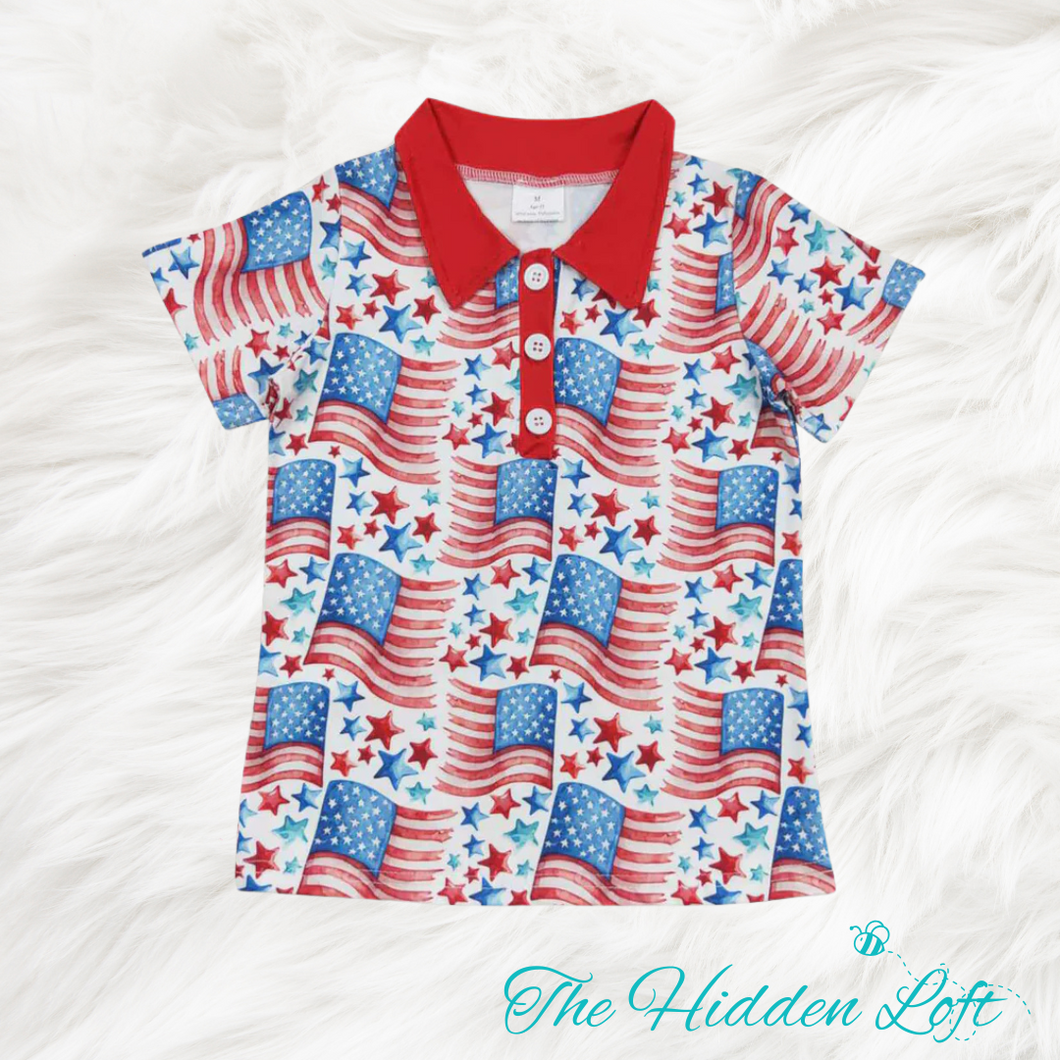 Patriotic Polo Shirt