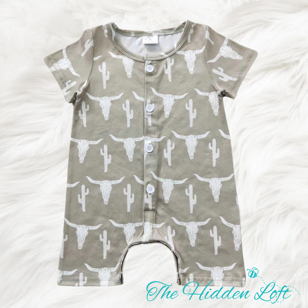 Western Baby Romper