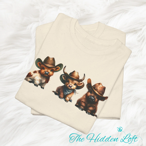 Western Highland Cows T-shirt