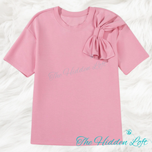 Load image into Gallery viewer, Pink Bow T-shirt