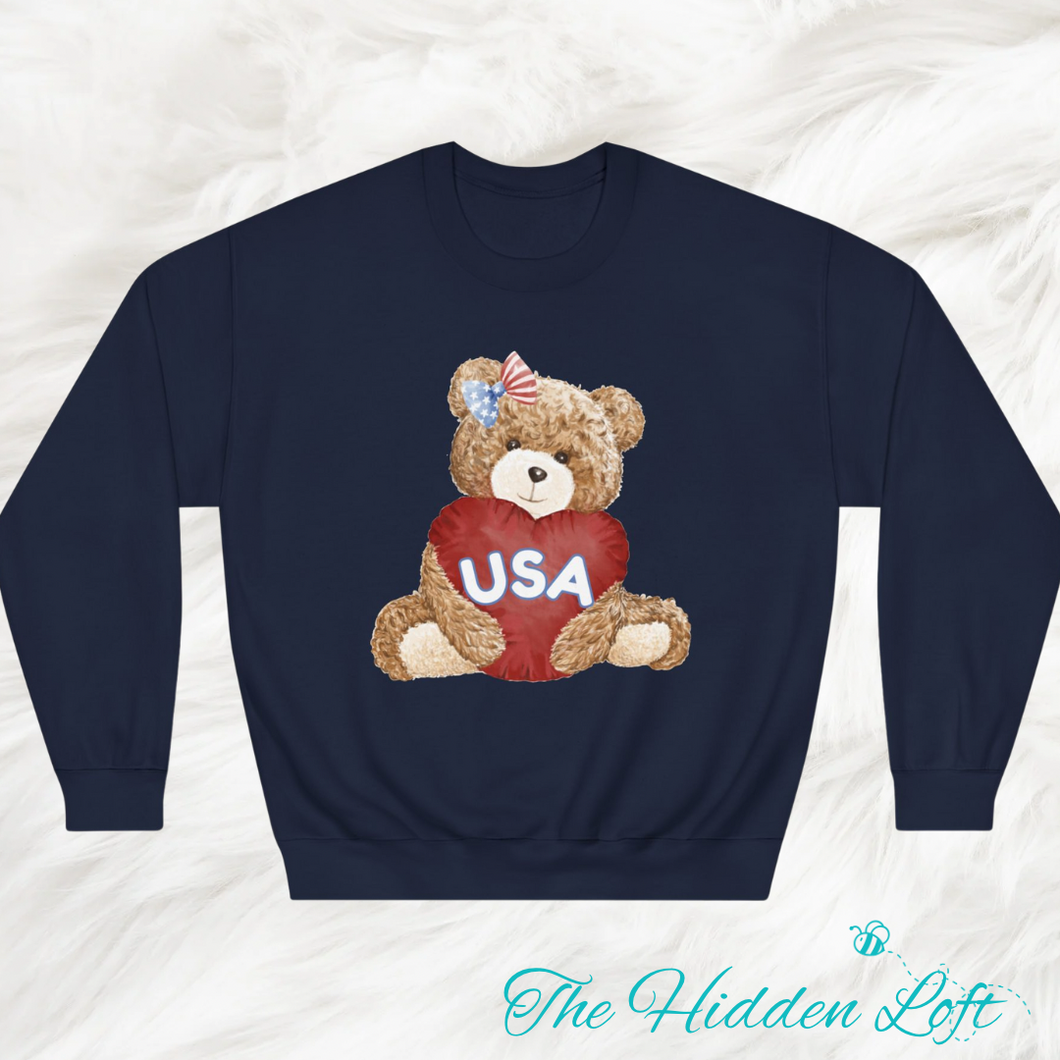 Patriotic Bear Sweatshirt