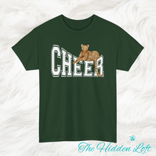 Load image into Gallery viewer, Leopard Cheer T-shirt