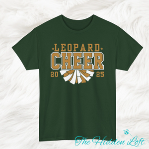 Leopard Cheer 2025 T-shirt