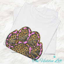 Load image into Gallery viewer, Leopard Paw Print T-shirt