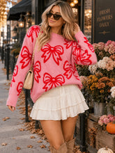 Load image into Gallery viewer, Women’s Bow Sweater