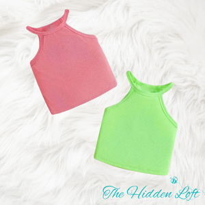 Ribbed High-neck Tanks