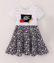 Load image into Gallery viewer, Embroidered ABC Dress