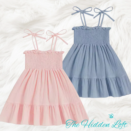 Smocked Cotton Dress