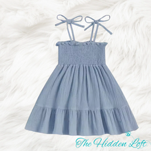 Load image into Gallery viewer, Smocked Cotton Dress