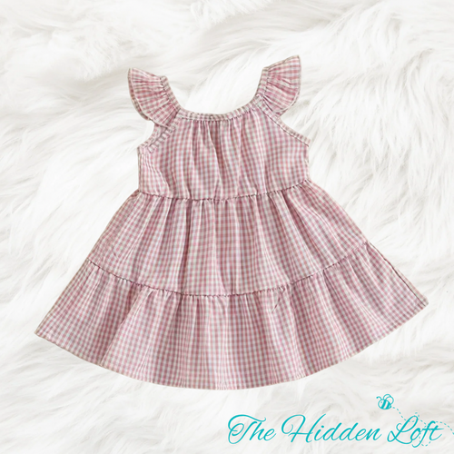Pink Gingham Dress