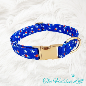 Patriotic Popsicle Dog Collar