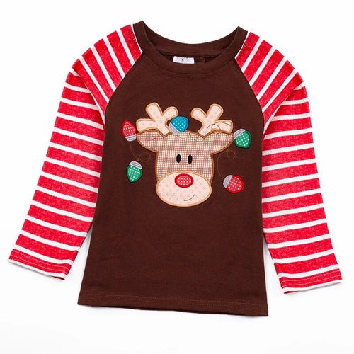 Boy’s Christmas Reindeer Shirt