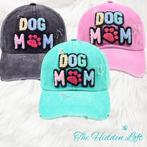 Dog Mom Patch Hat