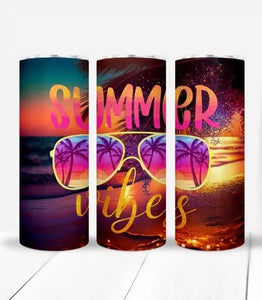 Summer Vibes Tumbler