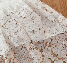 Load image into Gallery viewer, Lace Halter Shorts Outfit