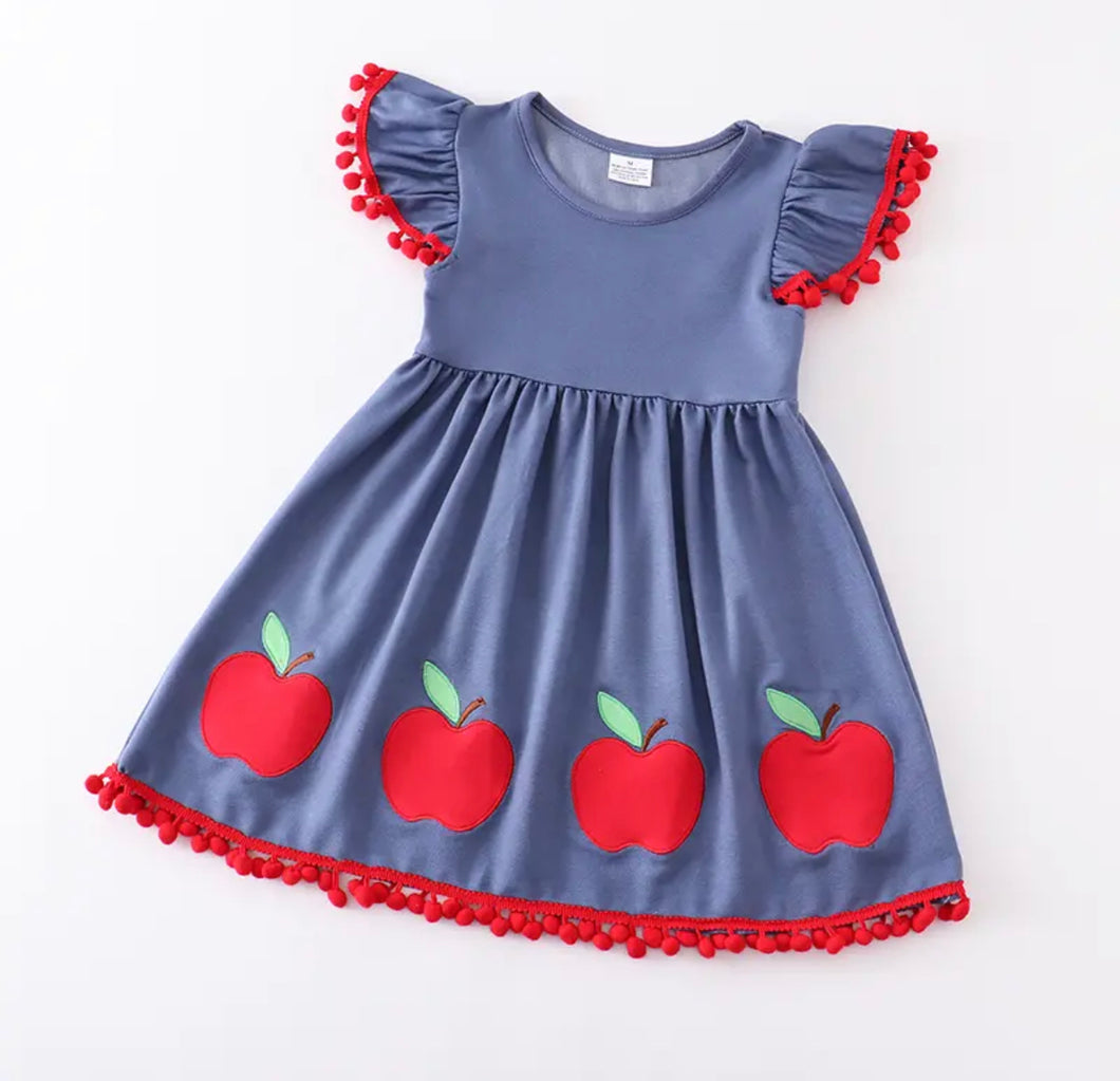 Chambray Apple Dress