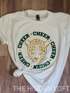 YOUTH Leopard Cheer T-Shirt