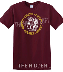 ADULT Trojans Cheer T-shirt