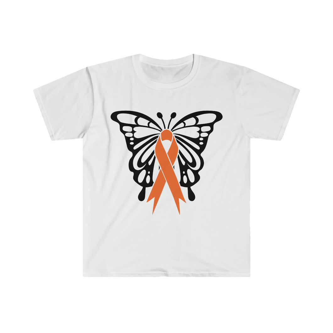 Awareness Ribbon Butterfly T-shirt