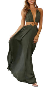 Cutout Maxi Dress