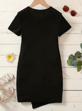 Load image into Gallery viewer, Button T-shirt Dress