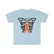 Load image into Gallery viewer, Awareness Ribbon Butterfly T-shirt