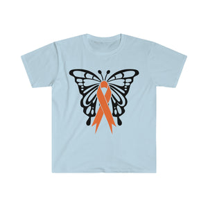 Awareness Ribbon Butterfly T-shirt