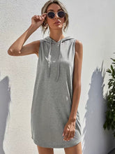 Load image into Gallery viewer, Sleeveless Hooded Dress