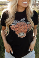 Load image into Gallery viewer, Highland Cow T-shirt