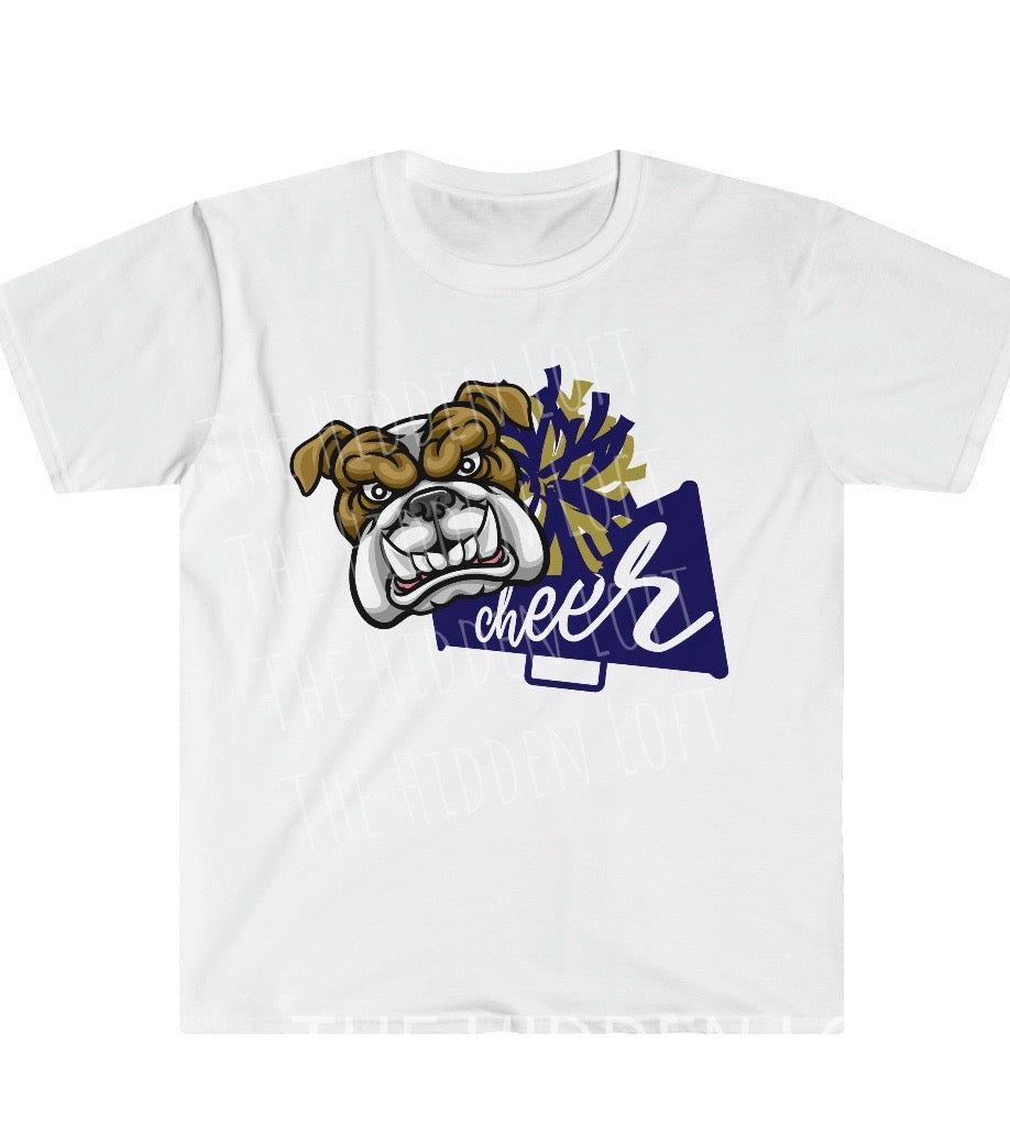 YOUTH Bulldog Cheer T-Shirt