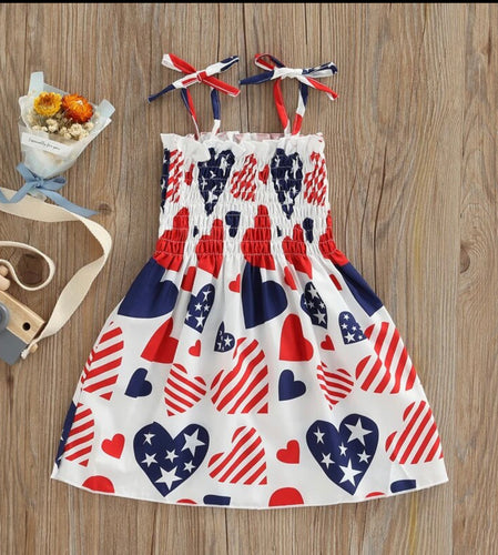 Patriotic Heart Dress