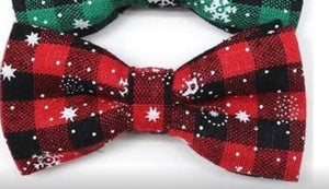 Christmas Bow Tie Collar Slide