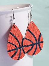 Load image into Gallery viewer, Sport Faux Leather Earrings
