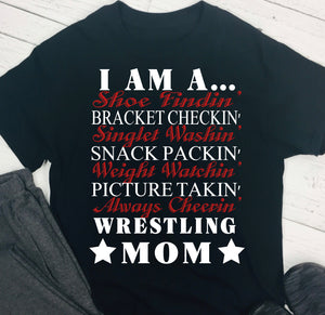 Wrestling Mom T-Shirt