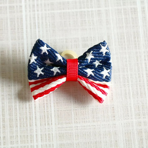 Mini Patriotic Bows