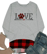 Load image into Gallery viewer, Paw Print Love Shirt