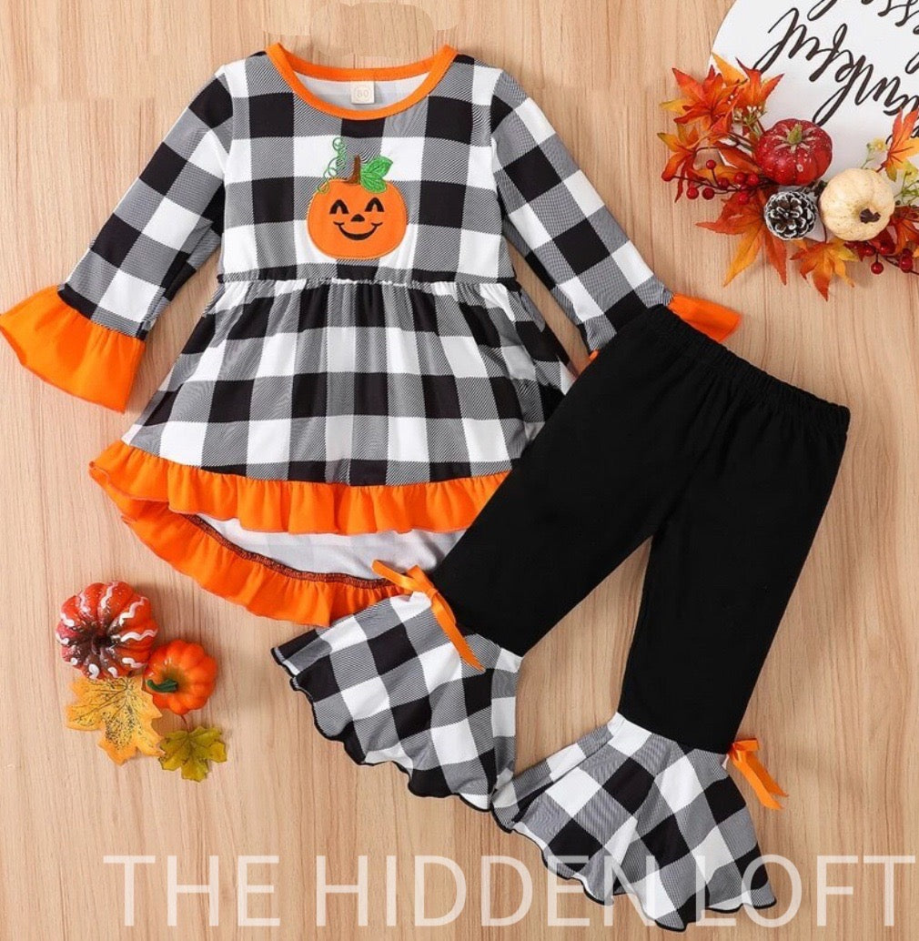 Plaid Halloween Outfit
