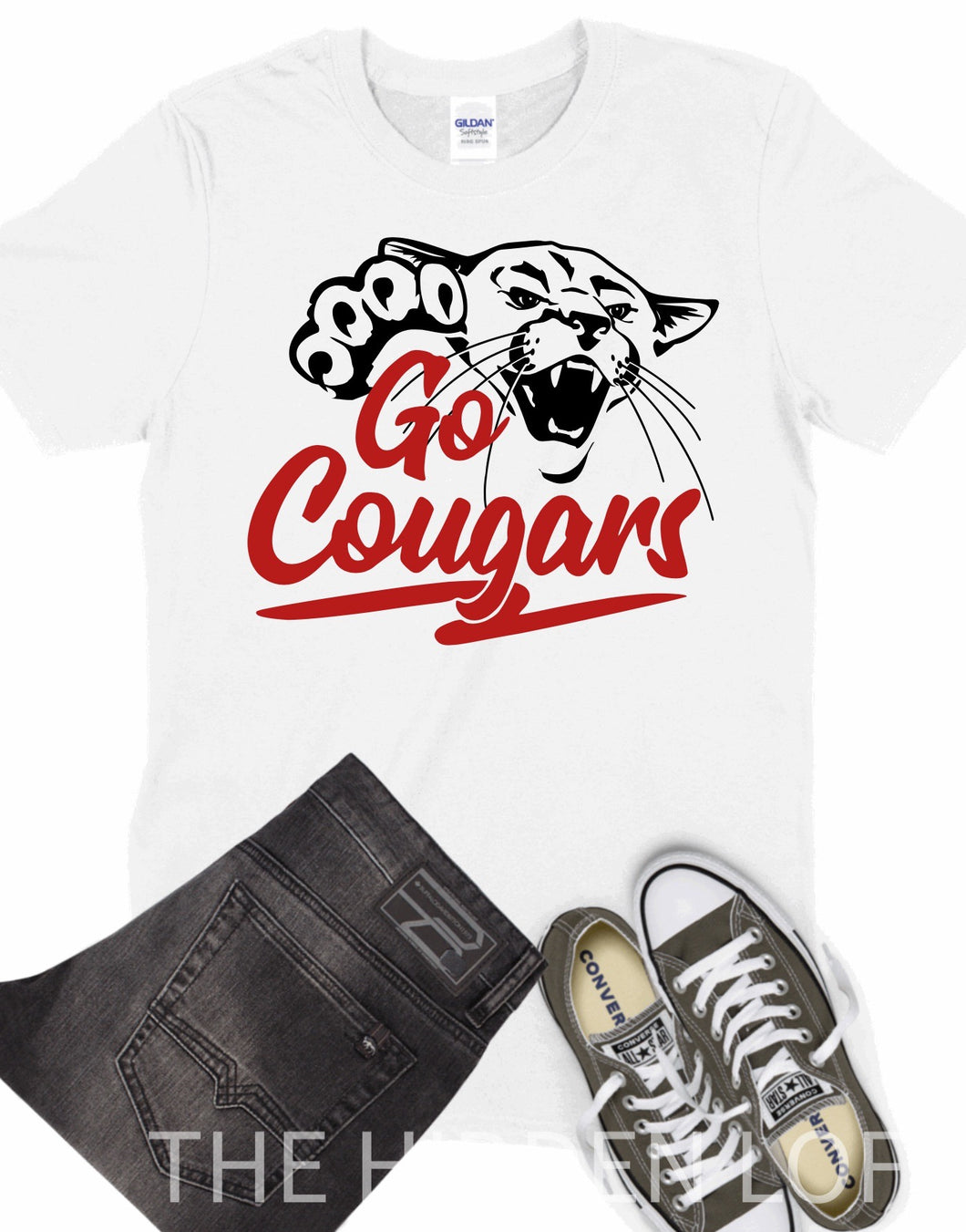 Adult Go Cougars T-Shirt
