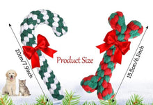 Load image into Gallery viewer, Christmas Rope Dog Toys