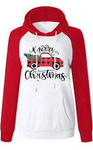 Load image into Gallery viewer, Women’s Merry Christmas Truck Hoodie