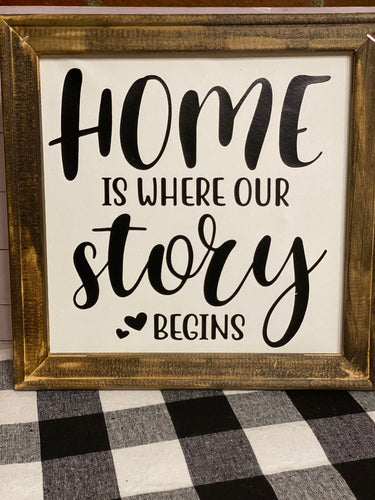 Home is Where Our Story Begins