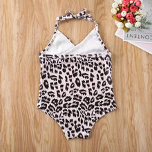 Load image into Gallery viewer, Leopard Halter One Piece
