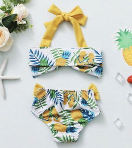Pineapple Bow Bikini