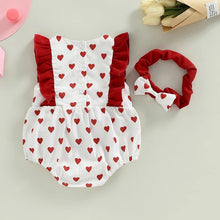 Load image into Gallery viewer, Valentine Baby Bubble Romper
