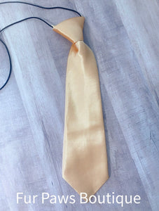 Solid Color Dog Ties