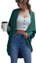 Load image into Gallery viewer, Women’s Green Cardigan