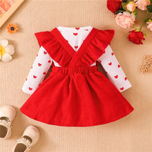Load image into Gallery viewer, Baby Valentine Skirt Set