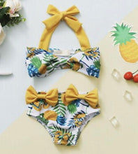 Load image into Gallery viewer, Pineapple Bow Bikini